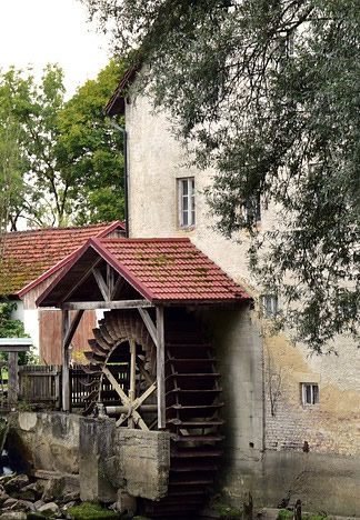 Ansicht der Operndorfer Mühle