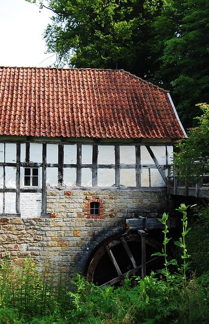 Ansicht der Operndorfer Mühle