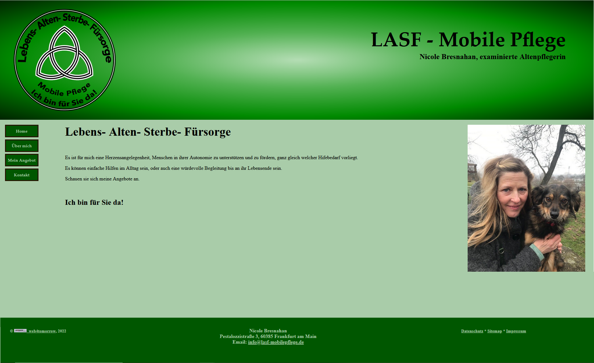 Screenshot LASF - Mobile Pflege